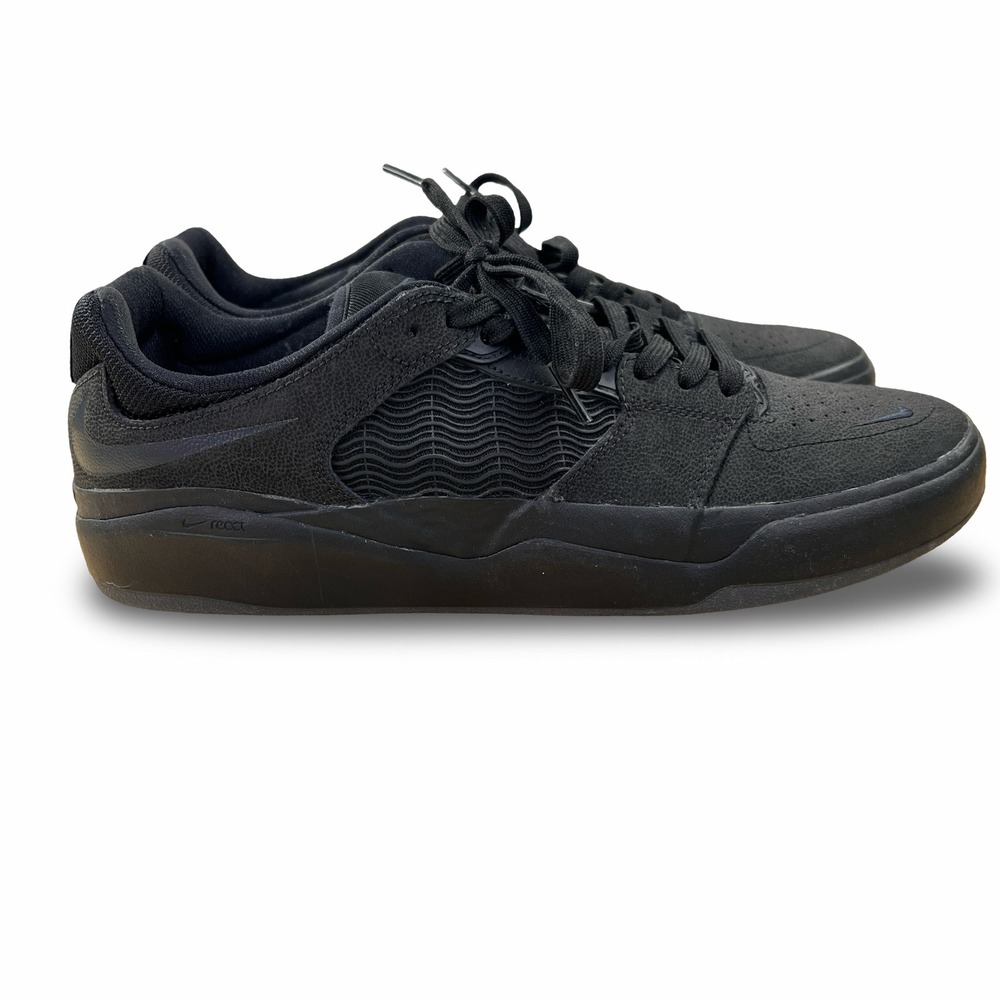 Nike SB Ishod Wair Mens Size 9.5 Black Skate Shoes DZ5648-001
